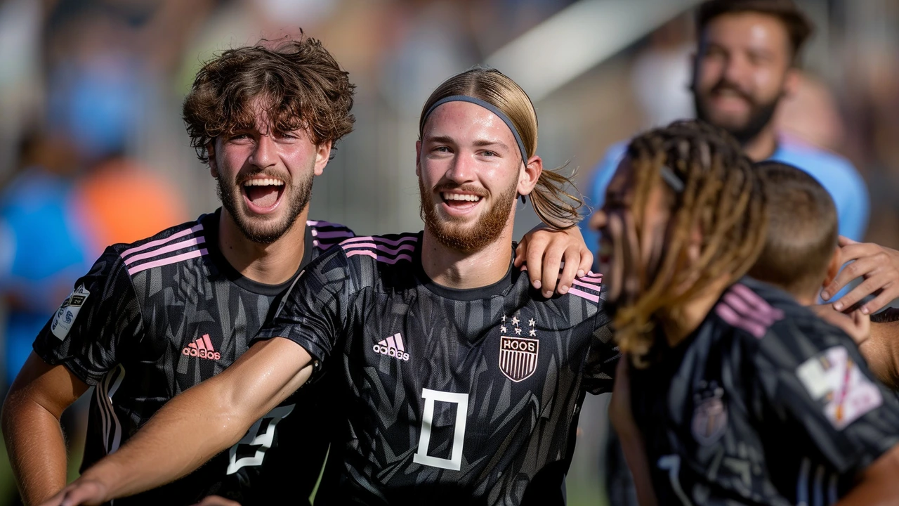 Inter Miami Triumphs Over Charlotte FC in Nail-Biting 2-1 Victory Without Stars Messi and Suarez