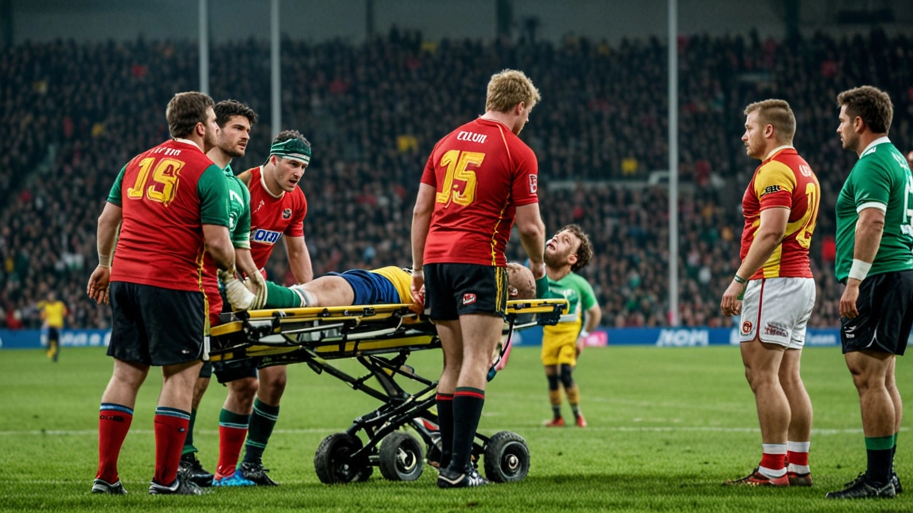 Ireland Rugby Coach Andy Farrell Updates on Craig Casey's Condition After Scary Injury Against South Africa