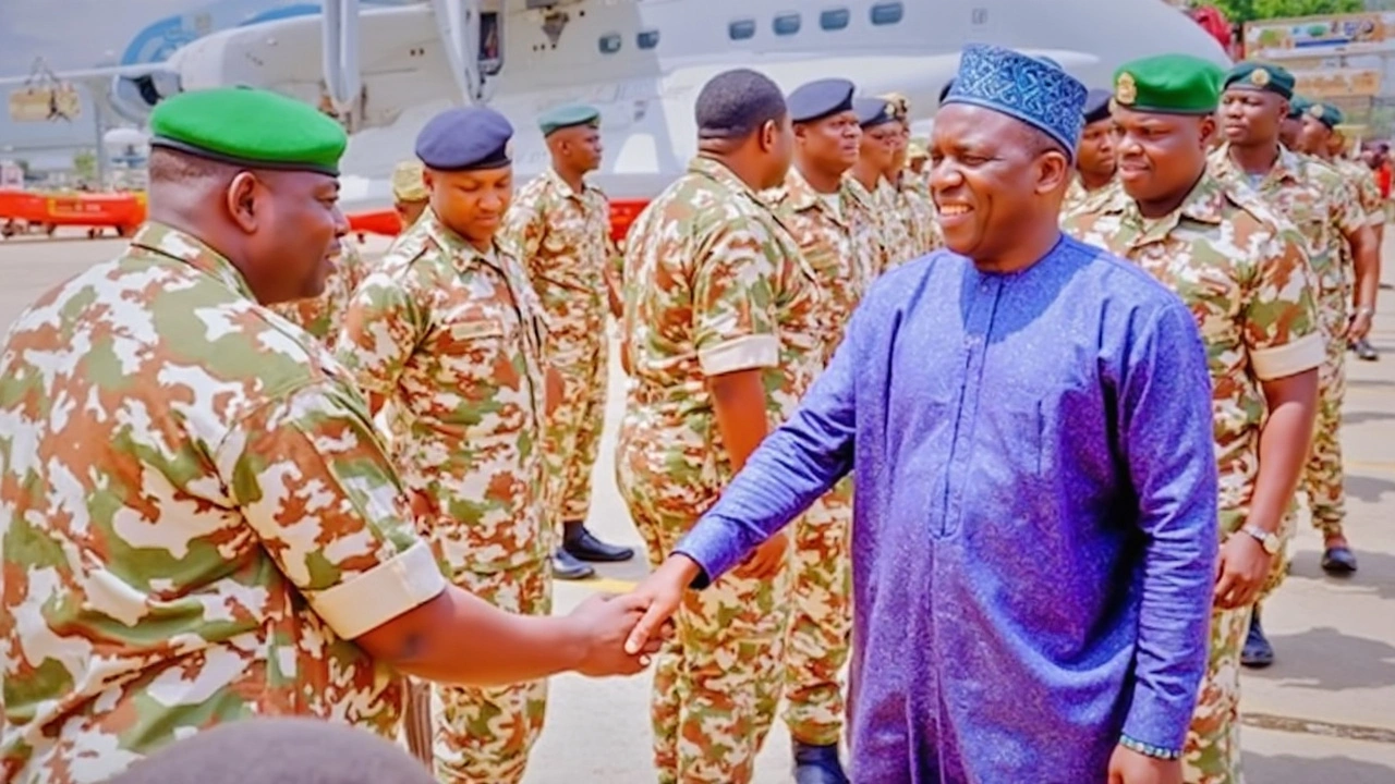 Minister Evaluates Maiduguri Troops’ Readiness in Ongoing Operation HADIN KAI