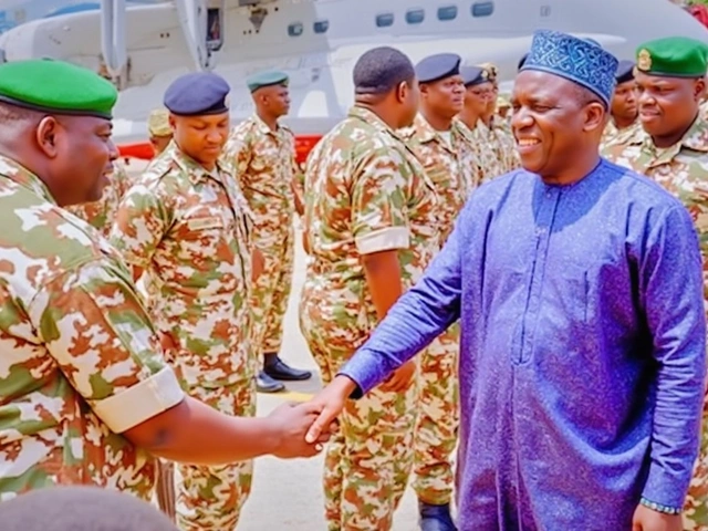 Minister Evaluates Maiduguri Troops’ Readiness in Ongoing Operation HADIN KAI