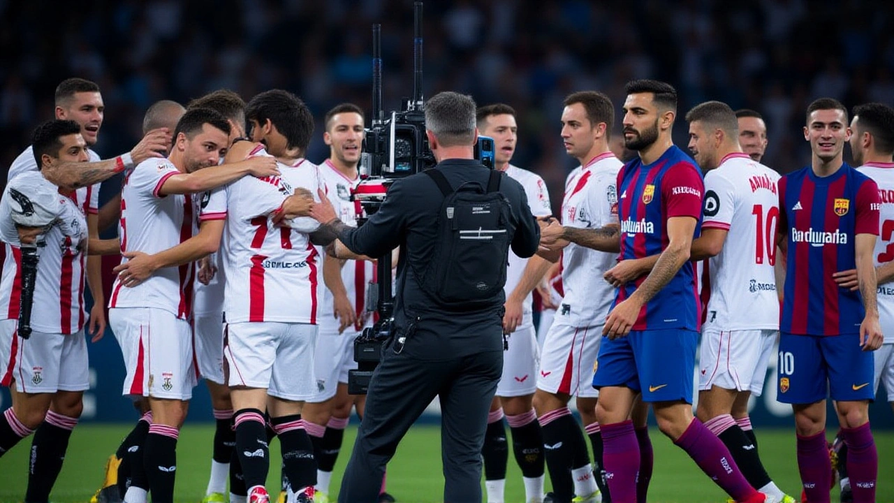 Sevilla Upset Barcelona 4-1 at Ramón Sánchez-Pizjuán, Ending Unbeaten Run